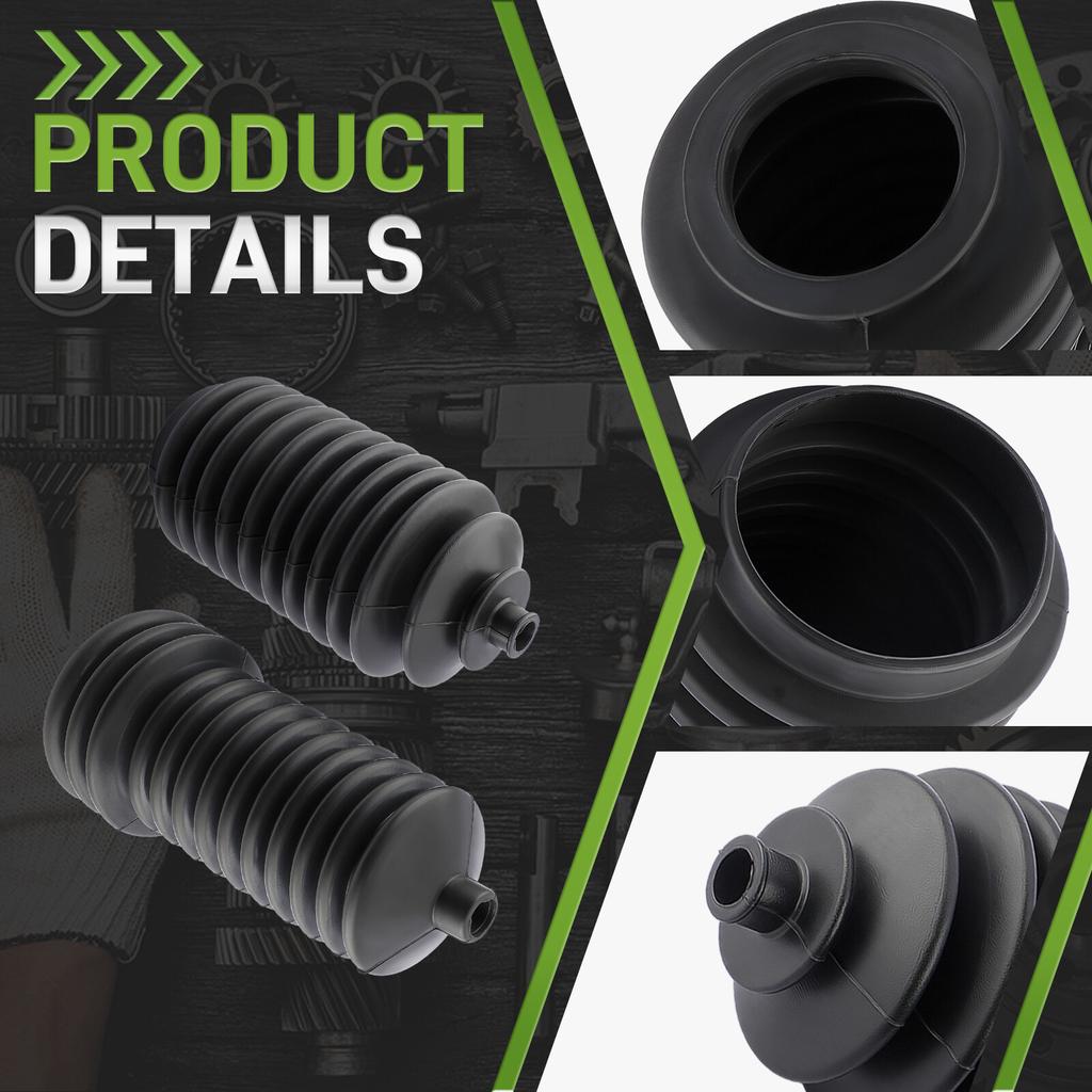For Polaris RZR 570 800 900 1000 - 5412012 5412013 EE Steering Rack Boots (PAIR)