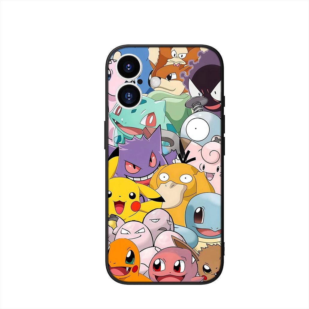 

Psyducks P-Pikachus Cute P-Pokemons Phone Cover Case for Xiaomi Redmi 15C 15 A4 A5 9A 9T 10A 10C 9C NFC 14C Note 11 9 10 Pro 8T Redmi Note 11 Pro