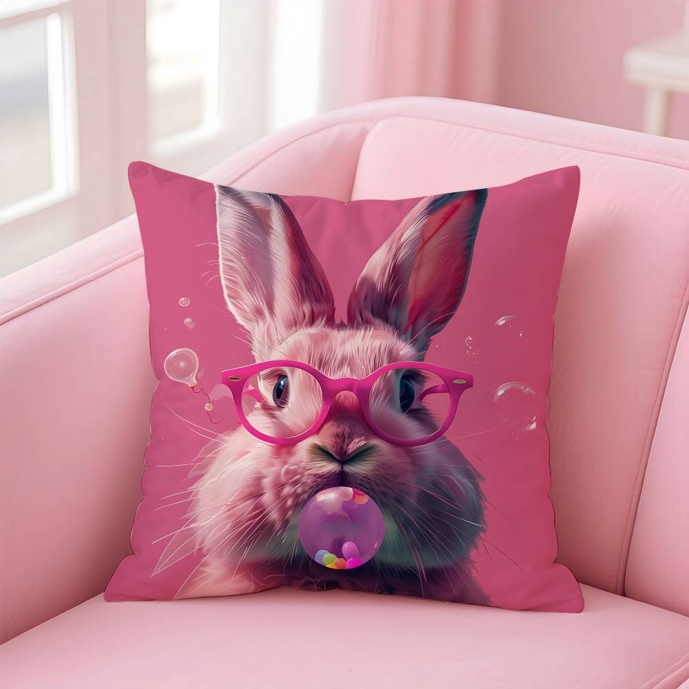 Vibrant Animal Bubble Fashion Tiger Pillow Case Pattern Printing Pillowcase Living Room Sofa Cushion Cover Bedroom Room Decor