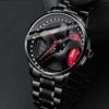SVJ Watch Men's Wheel Hub Stereo Brake Hollow S1 Racing Car Modified Black Technology Waterproof