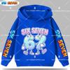 Bruh 67 Six Seven Funny Brainrot Meme Children's Hoodie Boys Girl Hooded Pullover Hiphop Streetwear Soft Casual Warm Sweatshirt