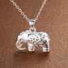 High Quality   Copper Fine Elephant Pendant Necklace For Women Fashion Luxury Designer Jewelry Wedding Party Gift