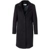 Women's s.Oliver Short Coat with Wool Black