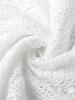 Spring New Loose Fashion Versatile Hollow Lace V-Neck One-Button Pleated Long Sleeve Shirt