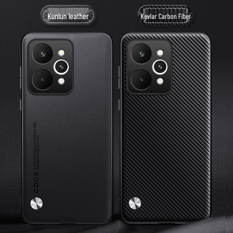 Realme 15 Pro Leder Schutzhülle - Vollumschließend, Schlichtes Design