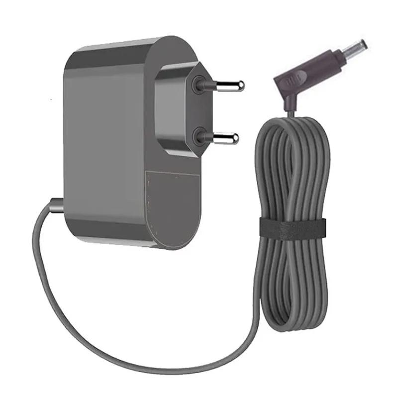 V6 V7 V8 Elektrikli Süpürge Şarj Cihazı Adaptörü Değiştirilebilir Parçalar Lityum İyon Pil Güç Kaynağı Kablosu
