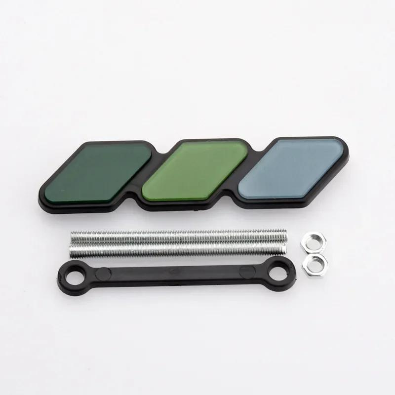 

3 цвета решетка значок эмблема для Toyota Tacoma Tundra 4Runner TRD Highlande Rav4 CHR полоса воздухозаборник авто аксессуары зелёный