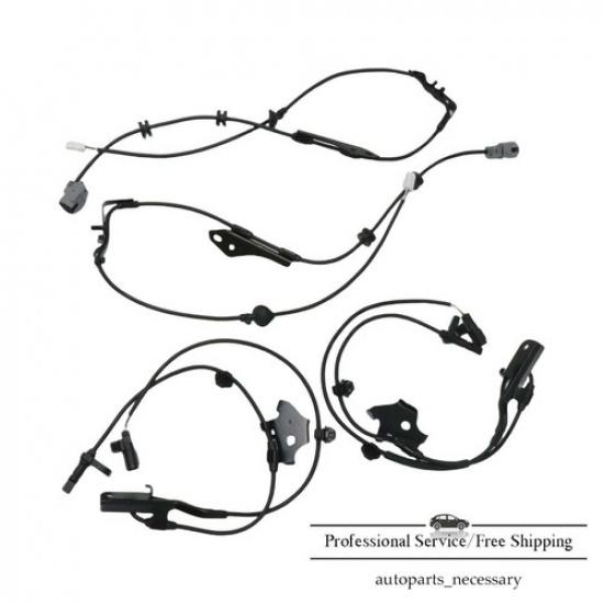 4Pcs ABS Wheel Speed Sensor Front Rear Left & Right For 2010-2015 Toyota Prius