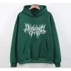 Women's Vintage Harajuku Hip Hop Hoodie - Long Sleeve Aesthetic Sweatshirt for Winter