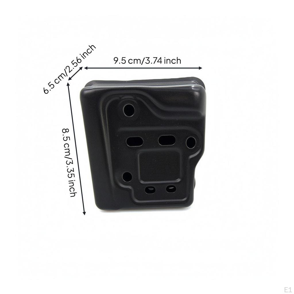 Chainsaw Muffler Replacement Part Black for Repair, Maintenance