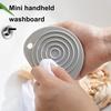 Travel Portable Thicken Mini Washing Board Non Slip Laundry Accessories Children Clothes Socks Cleaning Board Tools
