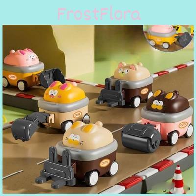 Adorável Escavadora de Brinquedo por Inércia Para Crianças Pequenas de 1 a 3 Anos Com Recursos Interativos