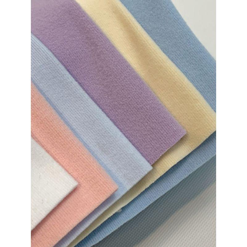 New Children's Half-Turtleneck Base Layer Pure Cotton Autumn Shirt Boys' Thermal Underwear Stretchy Girls' Autumn and Winter Inner Top