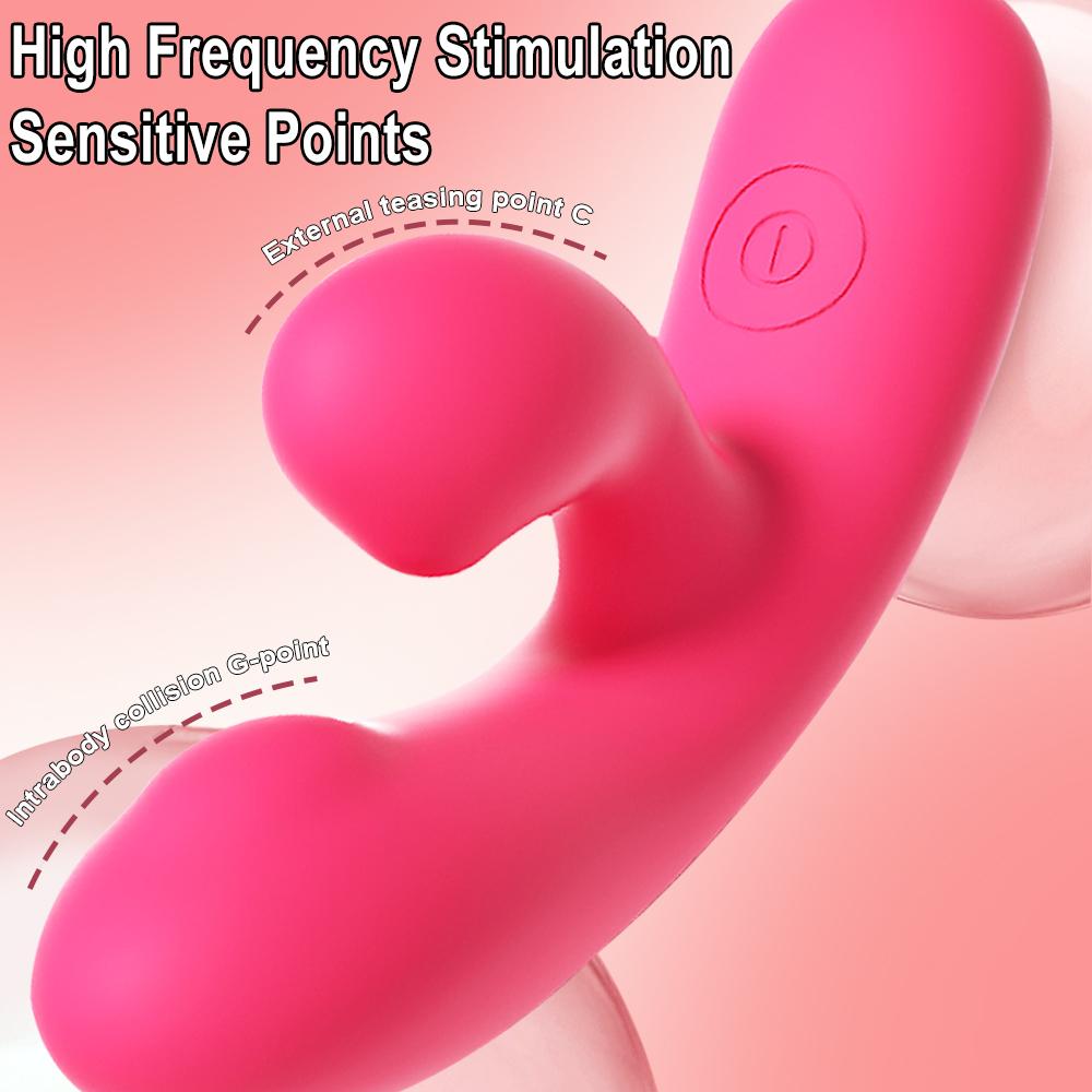 Beginner Clitoral Nipple Stimulation Dildo Vibrator Female 10 Vibrating Modes Vagin Orgam Sex Toys for Women Couples Pleasure