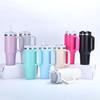The Second Generation 40Oz Handle Cup 304 Stainless Steel Double-Layer Vacuum Spraying Ice Cup Portable Outdoor Thermos Cup