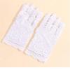 Vintage Style Lace Gloves For Formal Occasion Half Finger Wrist Coverage Ideal For Photoshoot Ceremonies