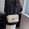 Rhombus Chain Bag Women'S Large-Capacity Autumn High-End Feeling Foreign Style Shoulder Messenger Bag