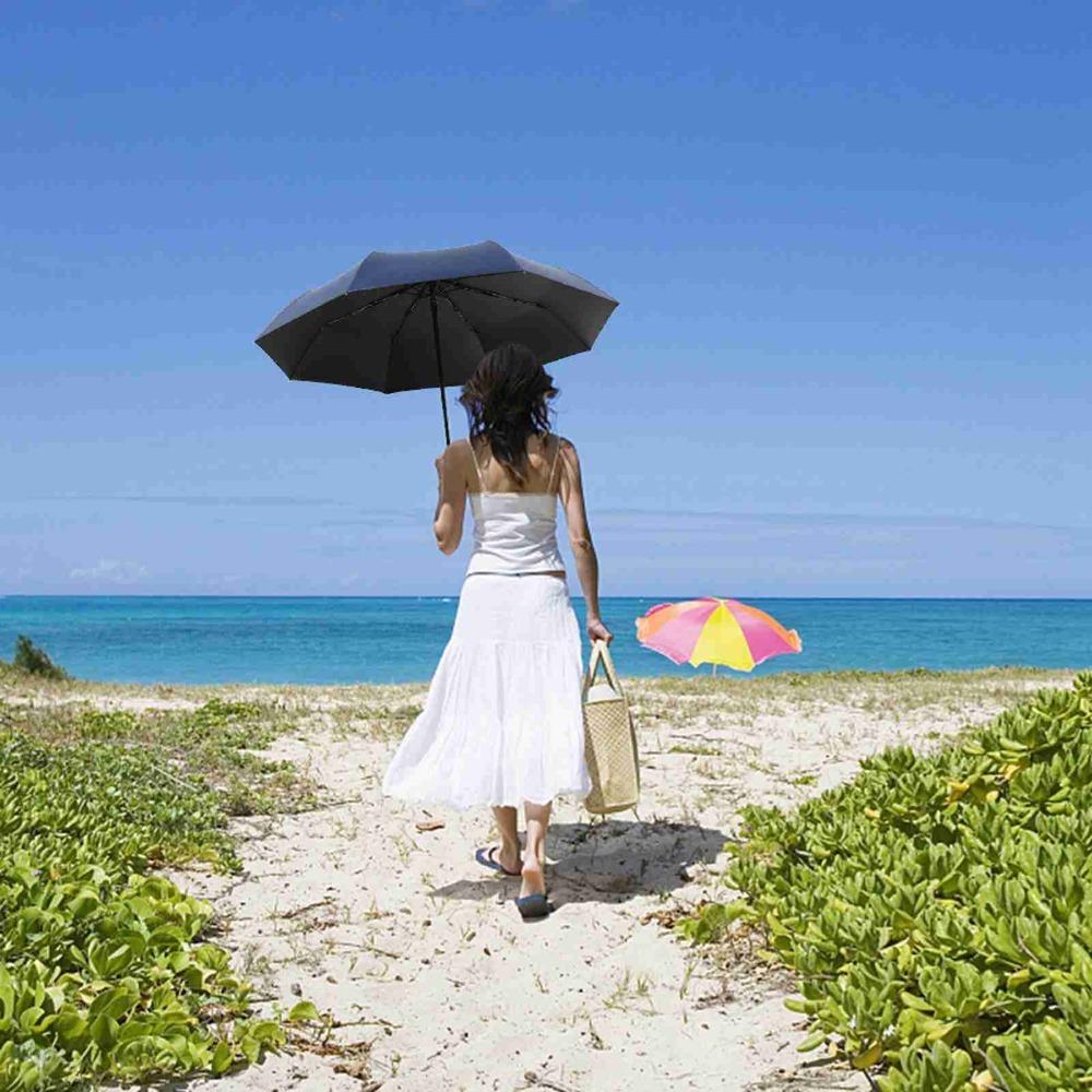Lightweight Compact Umbrella Wind-proof Travel Umbrella Durable Automatic Umbrella Outdoor Use