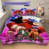 Custom Textile Fantasy Friends Bedding 3 Piece Set HD Print Duvet Cover Pillowcases for Teens Adult Bedroom Decoration