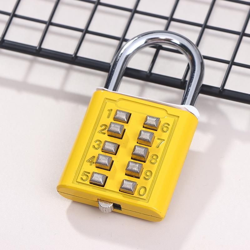 Password Code Combination Padlock Zinc Alloy Suitcase For Luggage Travel Code Anti-Thieft Lock Code Keyed Smart Lock