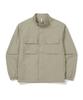 Snowpeak Apparel Cample Stand-Neck Windbreaker (S24Fmcwb14) Beige Gray