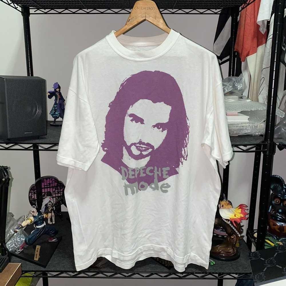 Rare!Depeche Mode Band Cotton WHite Shirt Unisex Concert S to 5XL DO600 Unisex T-Shirt XXXXL