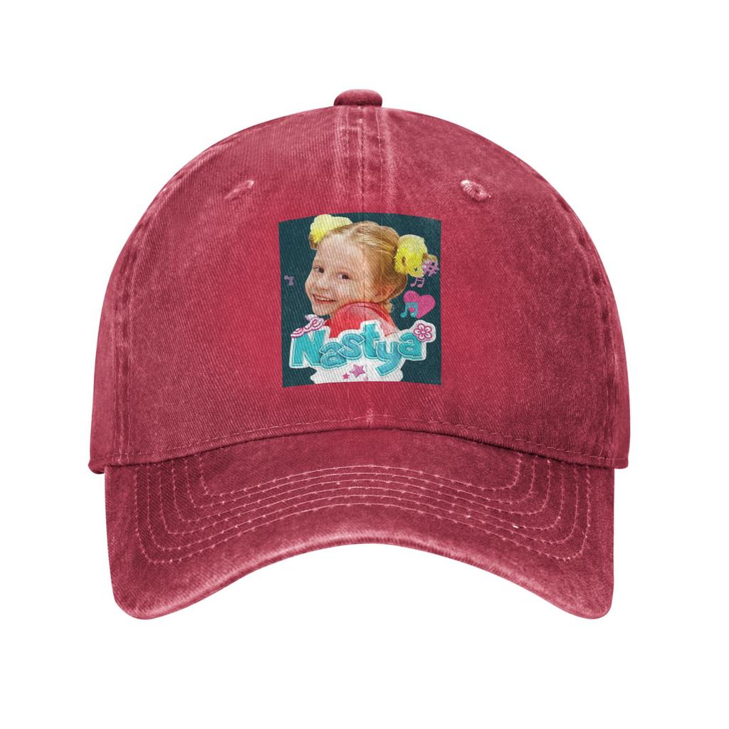 Like Nastya Washed Denim Baseball Caps Snapback Baseball Hats Breathable Casquette Outdoor for Men's And Women's