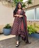 Indian Women Designer Kurta Pant Dupatta Set Bollywood Top Tunic Kurti Salwar Kameez