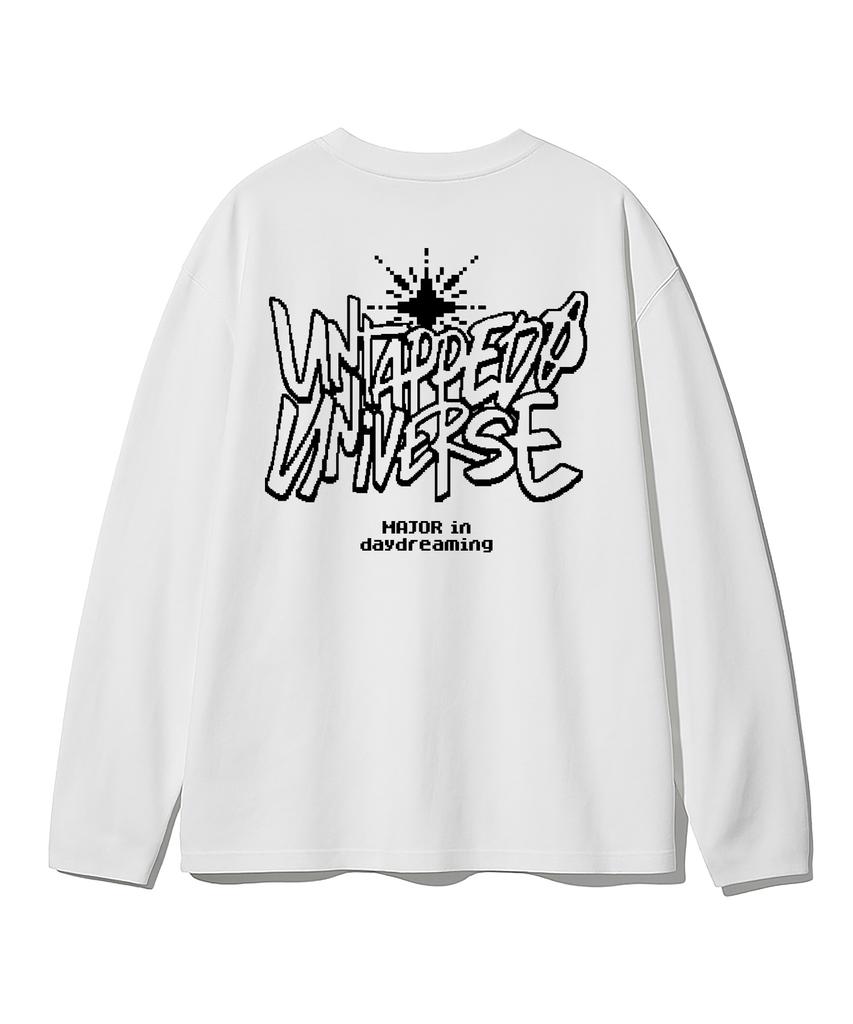UNTAPPED STUDIO Pixel Artwork Oversized Long Sleeve T-Shirt 8 Colors (Type A)