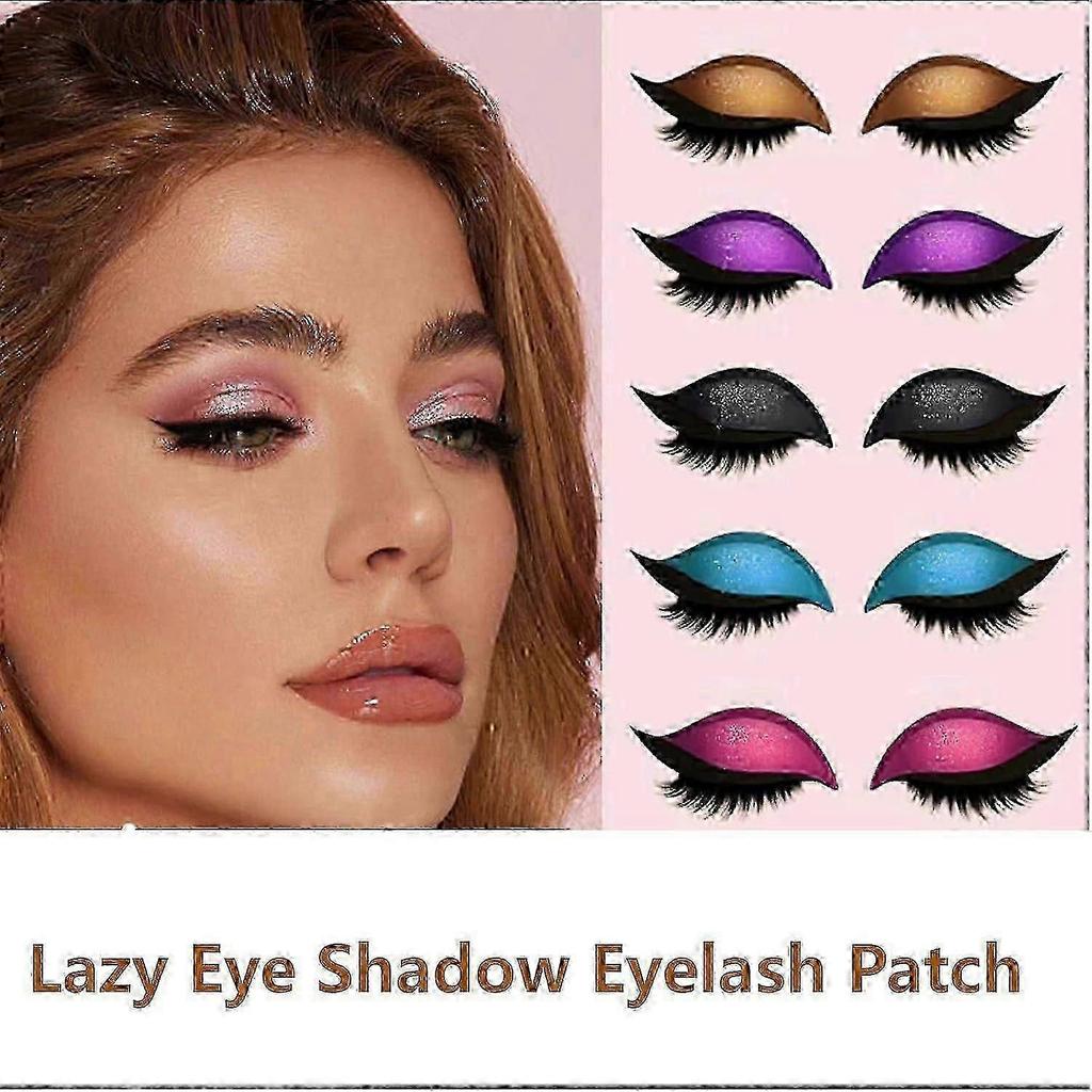 2025 Eyelash Stickers Adjustable Quick Eye Makeup Eyeshadow Combination Reusable False Eyelashes For Beginner-Good
