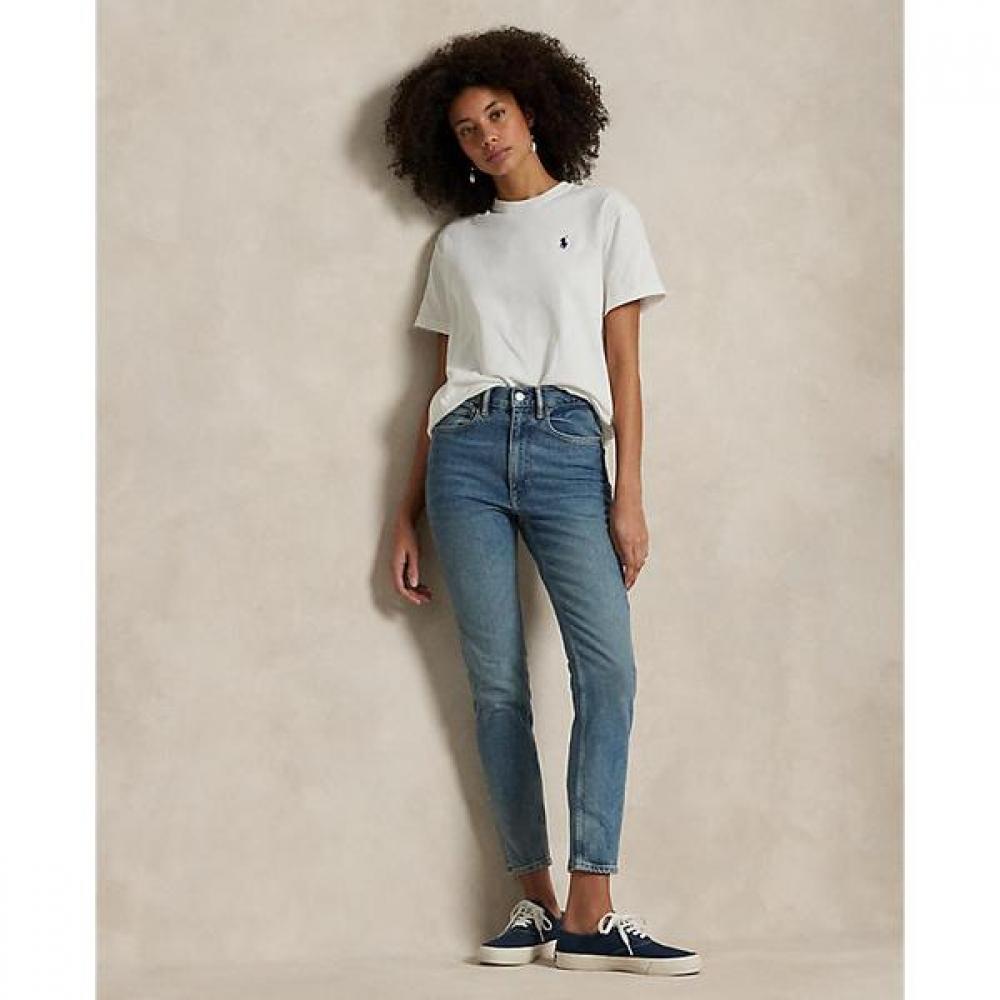 Polo Ralph Lauren Women Cotton Jersey Crewneck Tee  Wmpoknincu21056100 