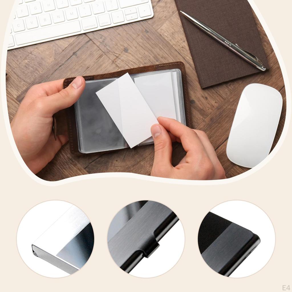 Business Card Holder Case Men and Women, Versatile, Portable, Gift Organizer Purse Name Cards