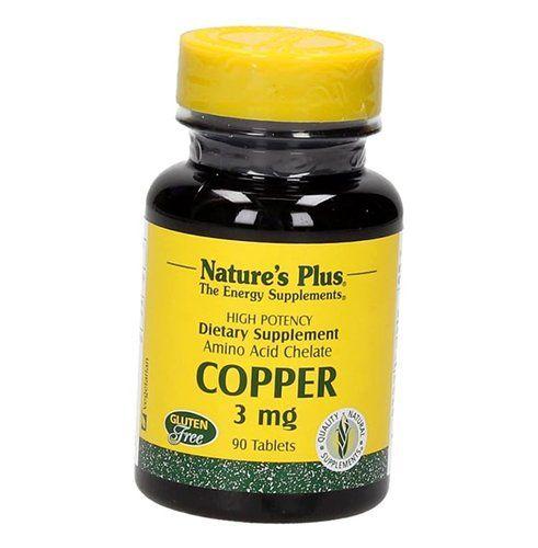 

Мідь, Copper 3, Nature s Plus 90таб (36375049) 90tab
