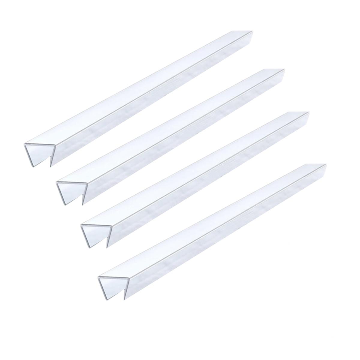 

2025+ 17.5in Soft Cabinet Door Protector, Transparent Trimable PVC Edge Guard, Snugly Fit Slip on Bumper 3/4in Thick, 4 Packs China Mainland