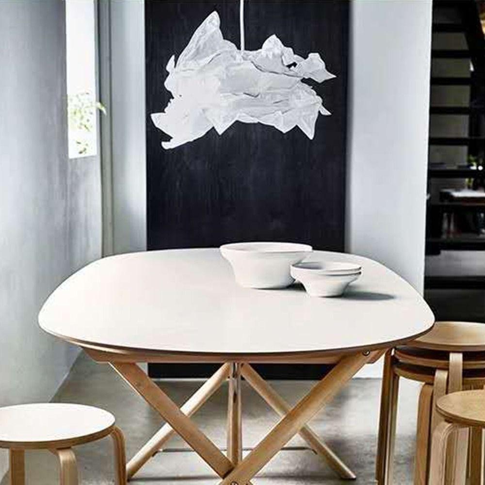 Natural Light Paper Lampshade Paper-based Simple Lampshade Art DIY Cloud Lampshade Hallway