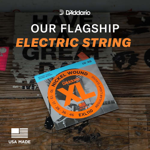 D'Addario Electric Guitar Strings, Nickel, LightTop/HeavyBottom, .010-.052, EXL140-3D, 3-Pack
