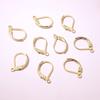 30pcs No Fade Stainless Steel French Lever Earring Hooks Clips 14x12mm 15x10mm DIY Earwire Earrings Jewelry Findings Accessories