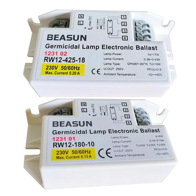 RW12-180-10 RW12-180-18 230V 10W 18W Germicidal Lamp Electronic Ballast for Lamp