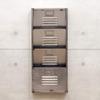 Industrial Metal Wall Letter Rack 4 [Storage] [Wall-Mounted]