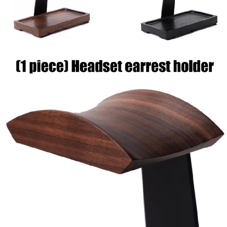 Wooden Headphone Stand Rack Space Saving Desktop Stand Display Earphone Mount Hanger Headset Support Stand Accessories