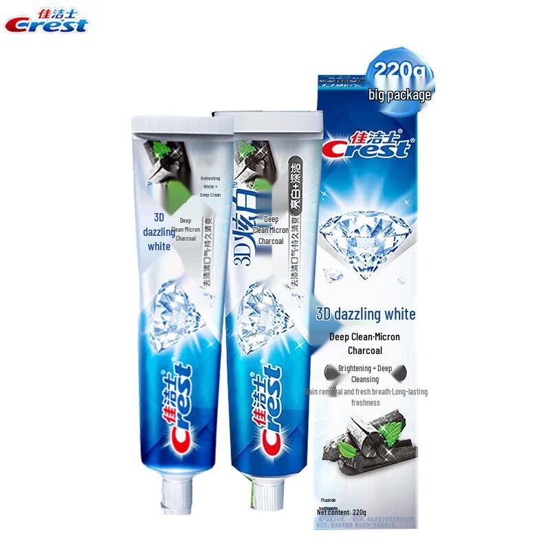 Crest 3D White Deep Clean Micro-charcoal Toothpaste