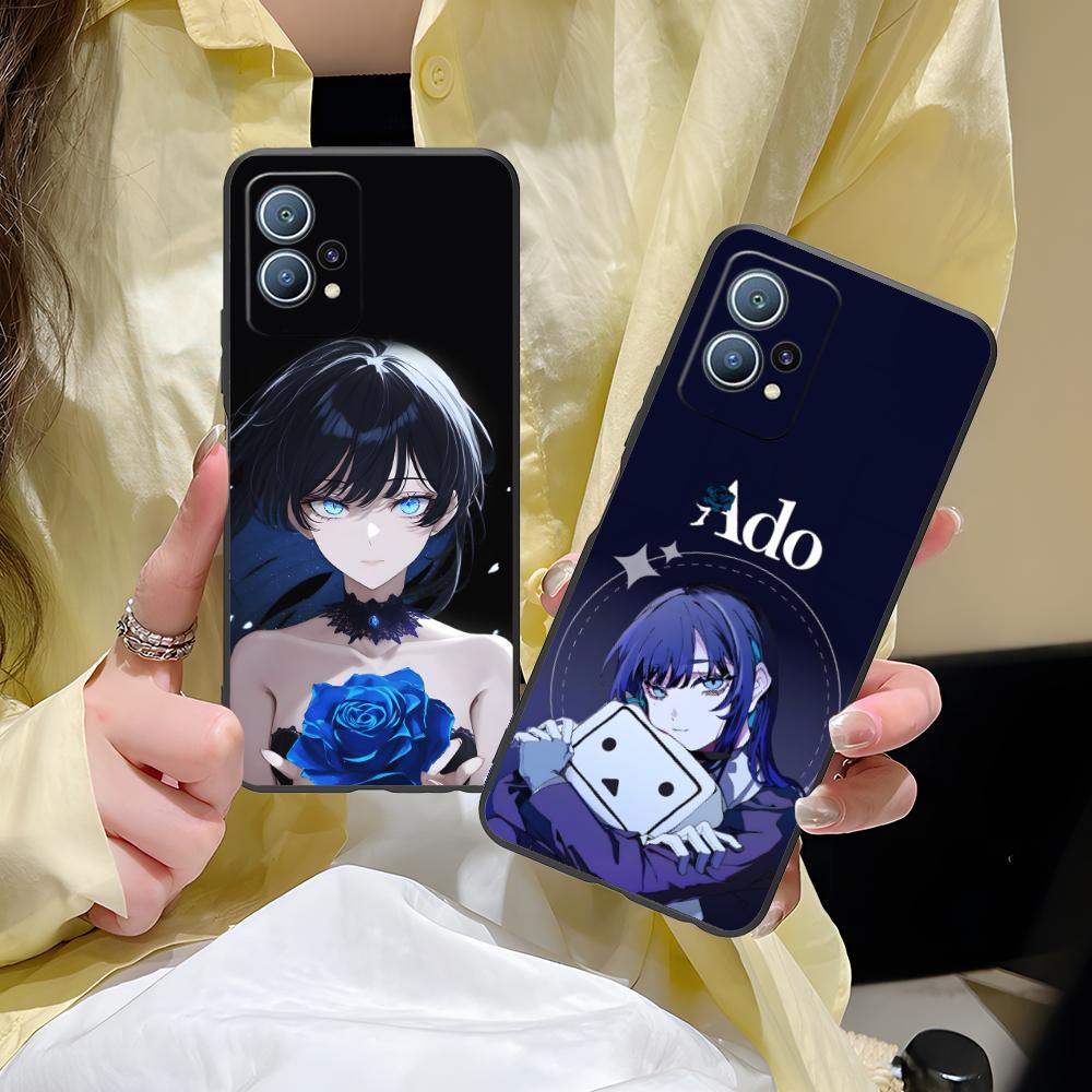 Ado Rose Anime Mobile Phone Case for Huawei P60 P50 P40 P30 P20 P10 P9 P8 Pro Lite Plus Colorful Printing Cover Luxury Pretty