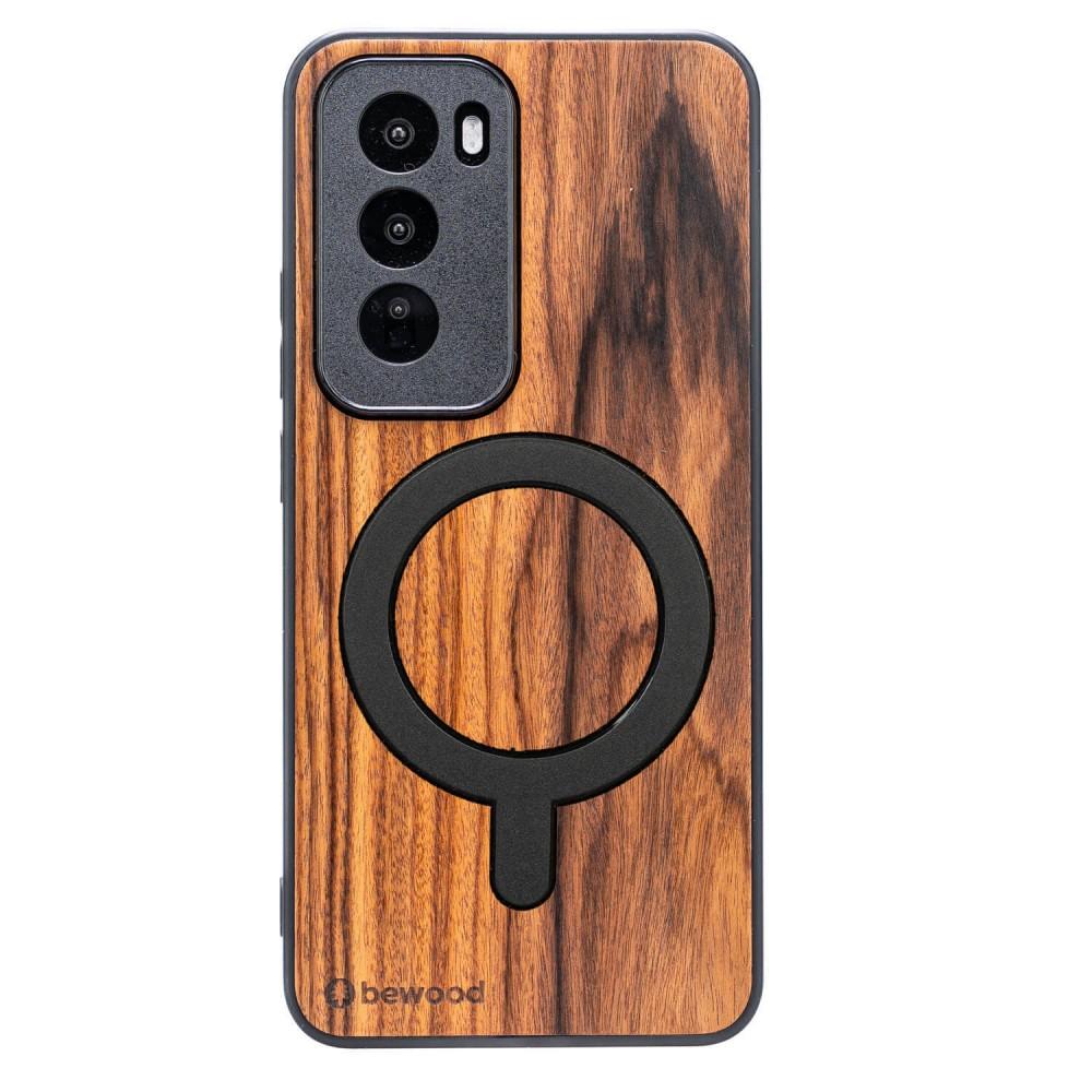Bewood Wooden Case for Oppo Reno 12 Pro 5G Rosewood Santos with MagSafe