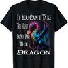 Fliegendes Fabelwesen Cooler Drache Flammen speiender Drache T-Shirt