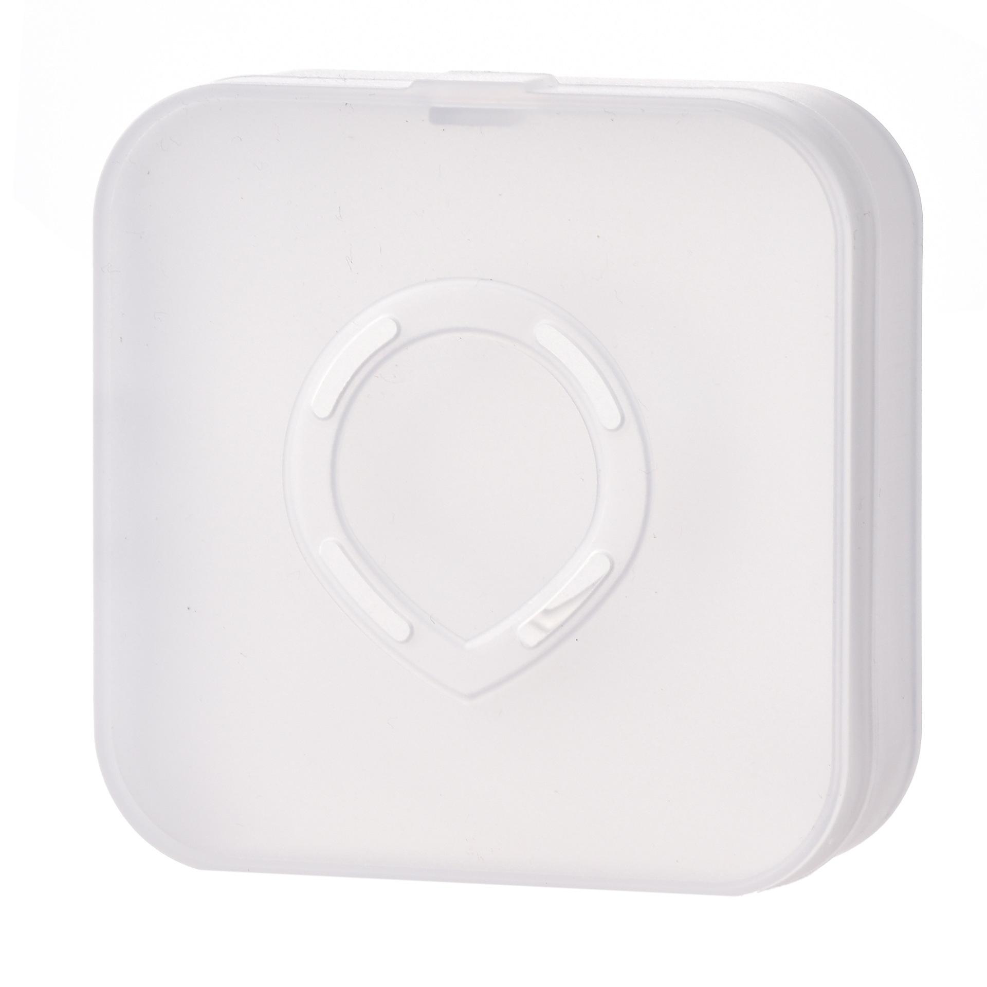 

1Pc large powder puff box powder puff storage box breathable and separate dust large powder puff box