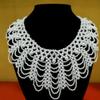 New Pearl Beaded Lace Trim Collar Ribbons Women Necklace Jewelry for Clothes Wedding Dress Party Jewelry Lovers Chocker Necklace