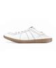 Yase Reverse Vintage Leather German Army Sneakers White