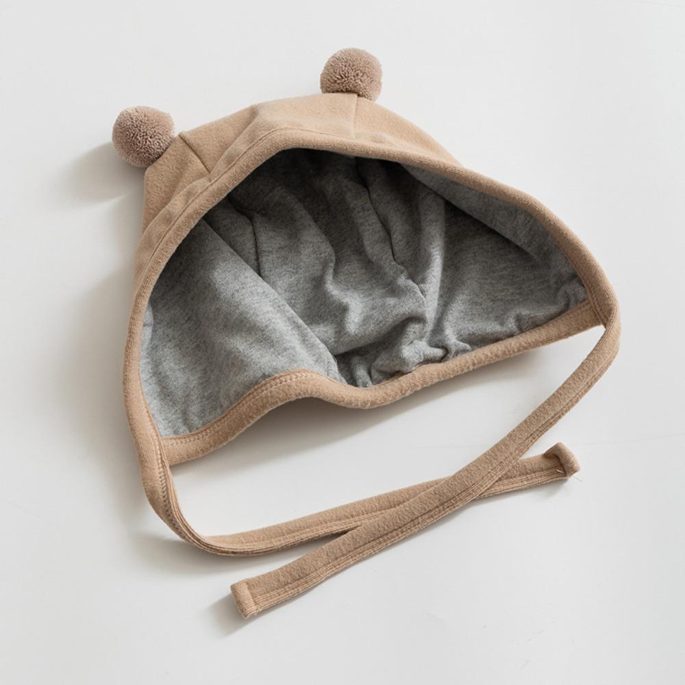 Kawai Bear Rabbit Ear Baby Knitted Cap Warm Ear Protection Cap New Winter Baby Earmuffs