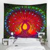 Tree Of Life Tapestry Kawaii Bedroom Decoration Mandala Home Wall Decoration Blankets Aesthetics Living Room Hanging Cloth
