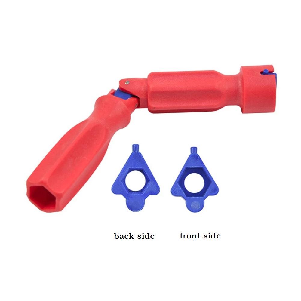 Toilet Seat Fitting Tool Designed for 17mm 13mm and 10mm Screw Connections in Residential and Commercial Bathrooms